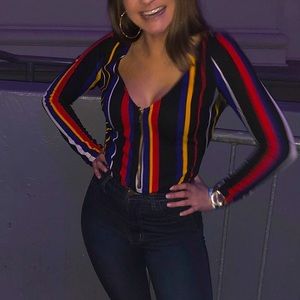 Fashion Nova long sleeved bodysuit